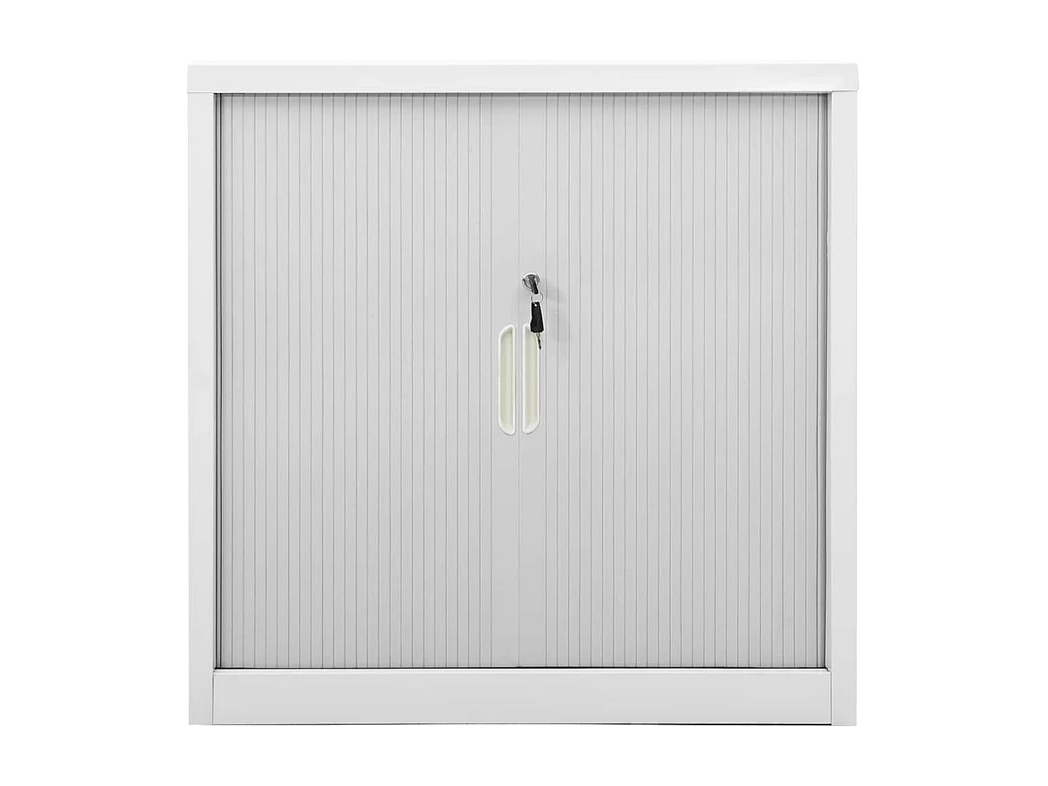 Armoire à portes coulissantes Gris 90x40x90 cm Acier