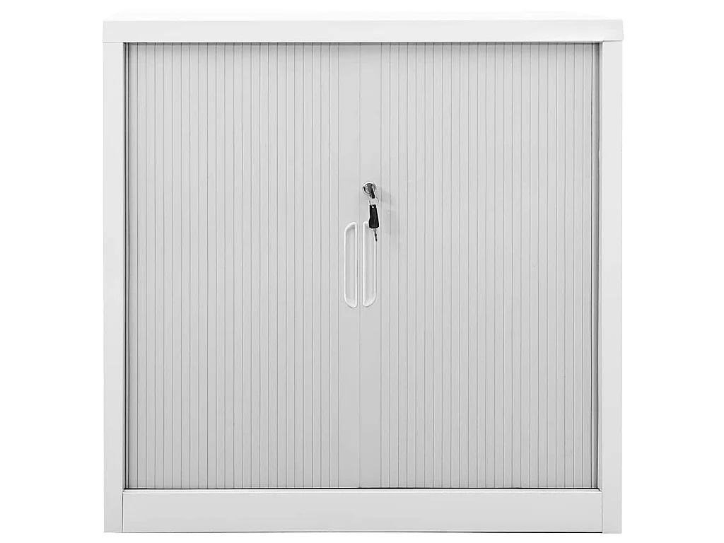 Schiebetürenschrank Grau 90x40x90 cm Stahl