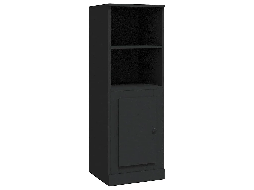 Highboard Schwarz 36x35,5x103,5 cm Holzwerkstoff