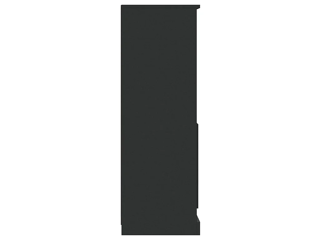 Highboard Schwarz 36x35,5x103,5 cm Holzwerkstoff