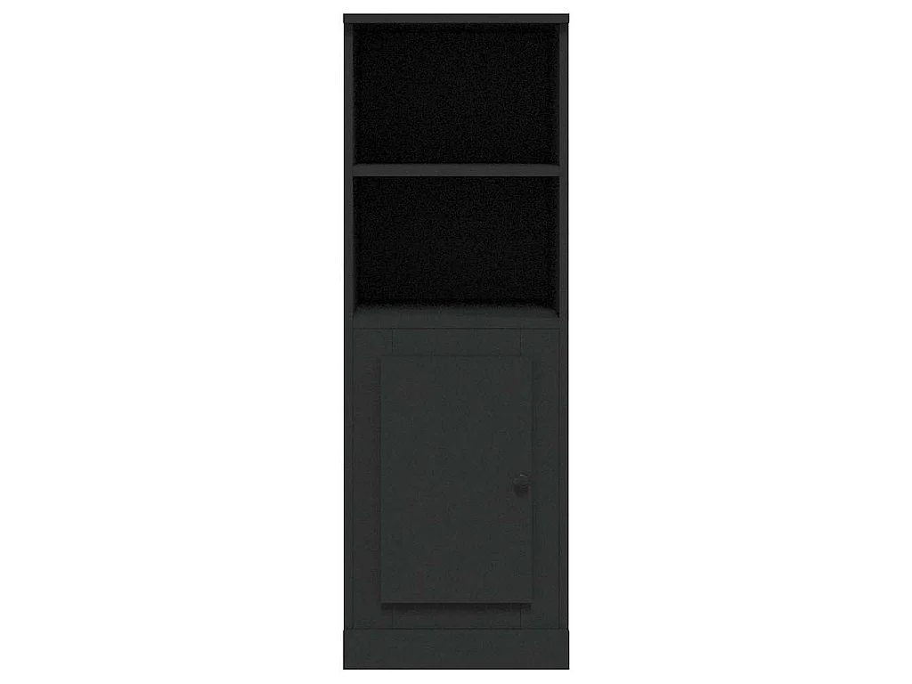 Highboard Schwarz 36x35,5x103,5 cm Holzwerkstoff