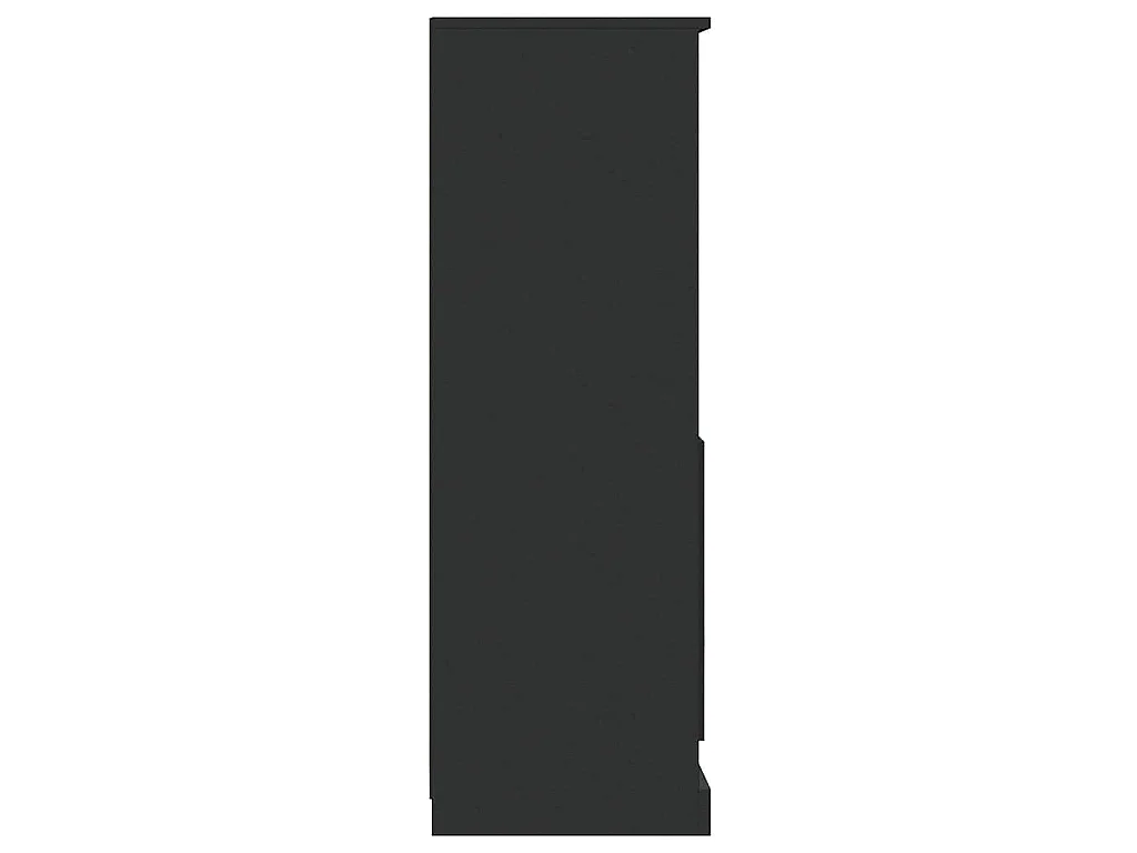 Highboard Schwarz 36x35,5x103,5 cm Holzwerkstoff