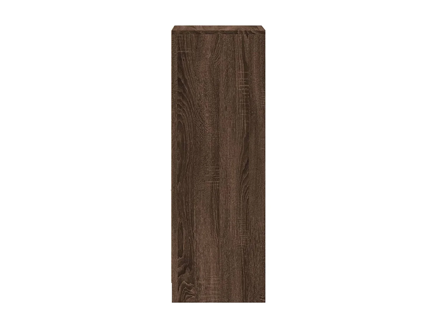 LED-Sideboard Braun Eichen-Optik 38x34x100 cm Holzwerkstoff