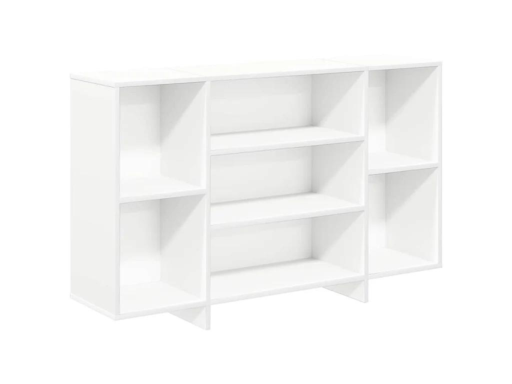 Buffet blanc 120x30x75 cm bois d'ingénierie