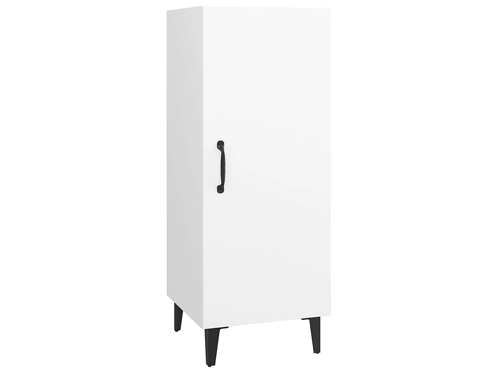 Buffet Blanc 34,5x34x90 cm Bois d'ingénierie