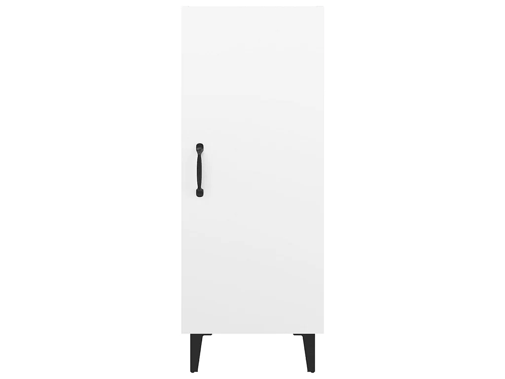 Buffet Blanc 34,5x34x90 cm Bois d'ingénierie