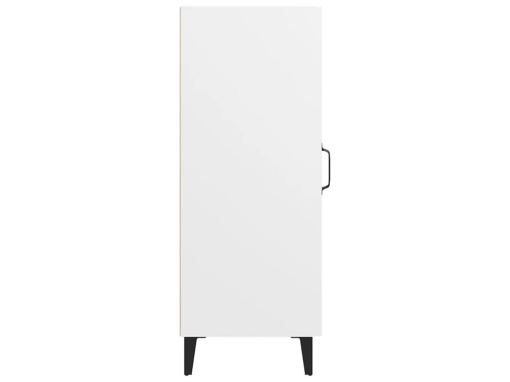 Buffet Blanc 34,5x34x90 cm Bois d'ingénierie