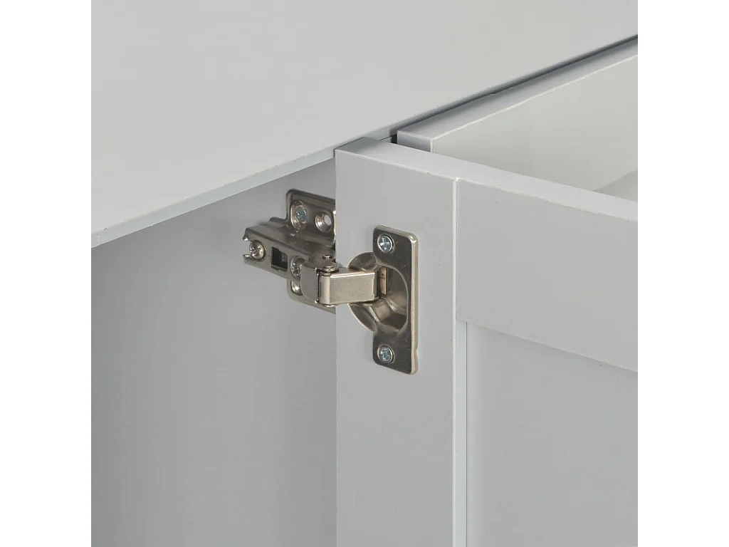 Buffet Gris 112x35x81 cm