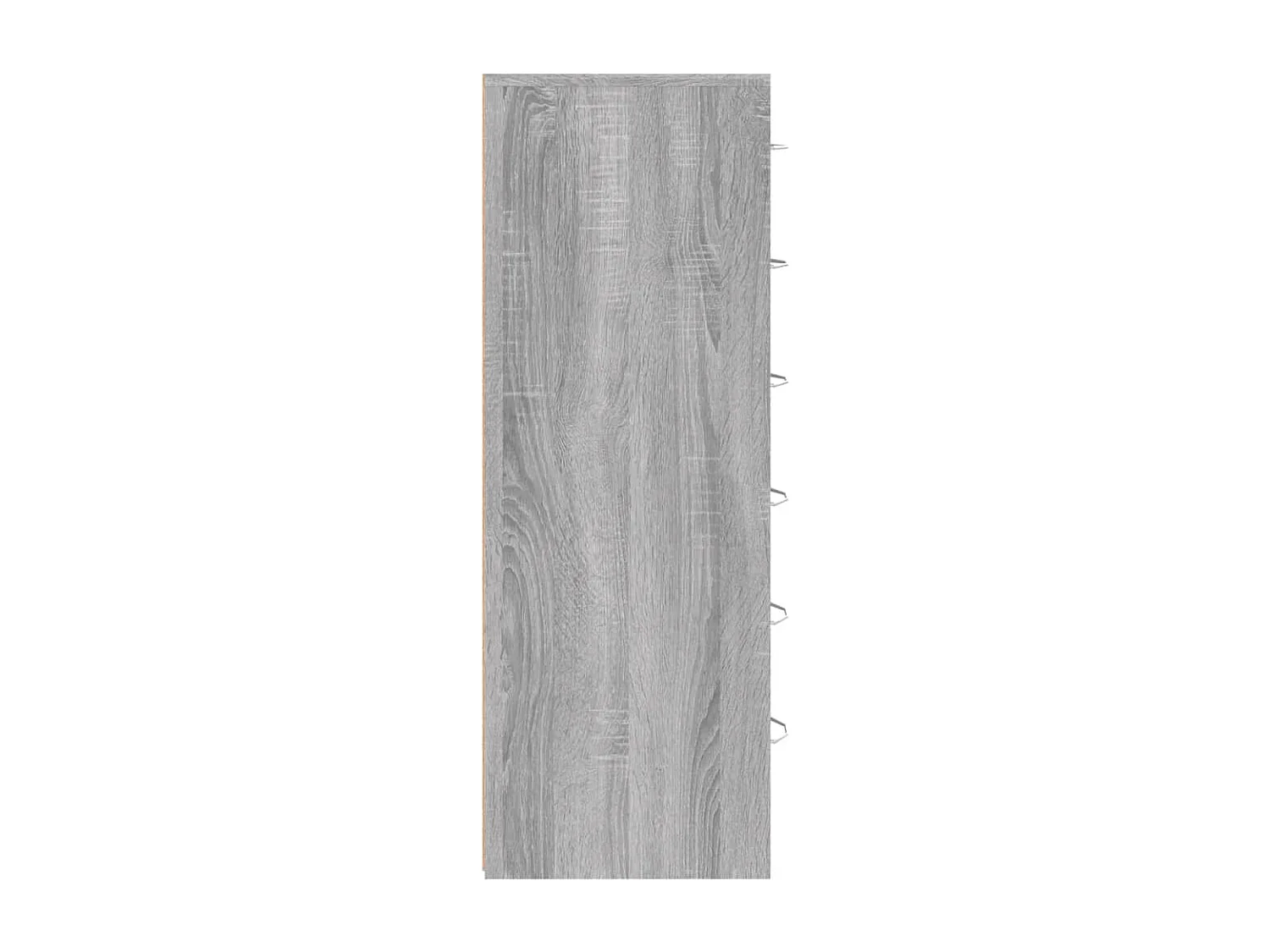 Buffet avec 6 tiroirs Sonoma gris 50x34x96 cm Bois d'ingénierie