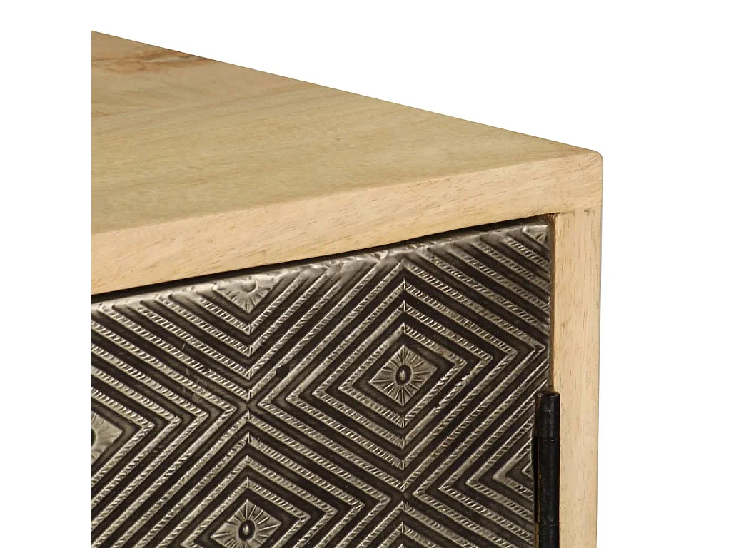 Sideboard 120 x 30 x 75 cm Massivholz Mango