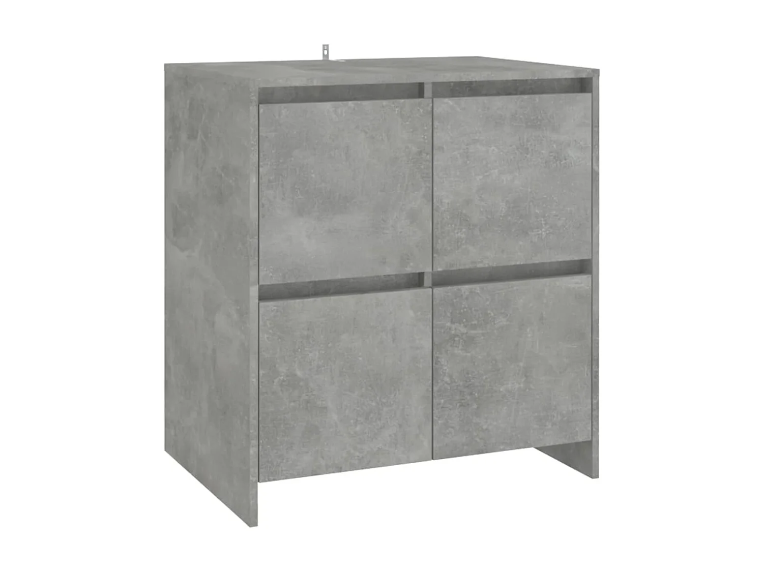 Buffet Gris béton 70x41x75 cm Bois d'ingénierie