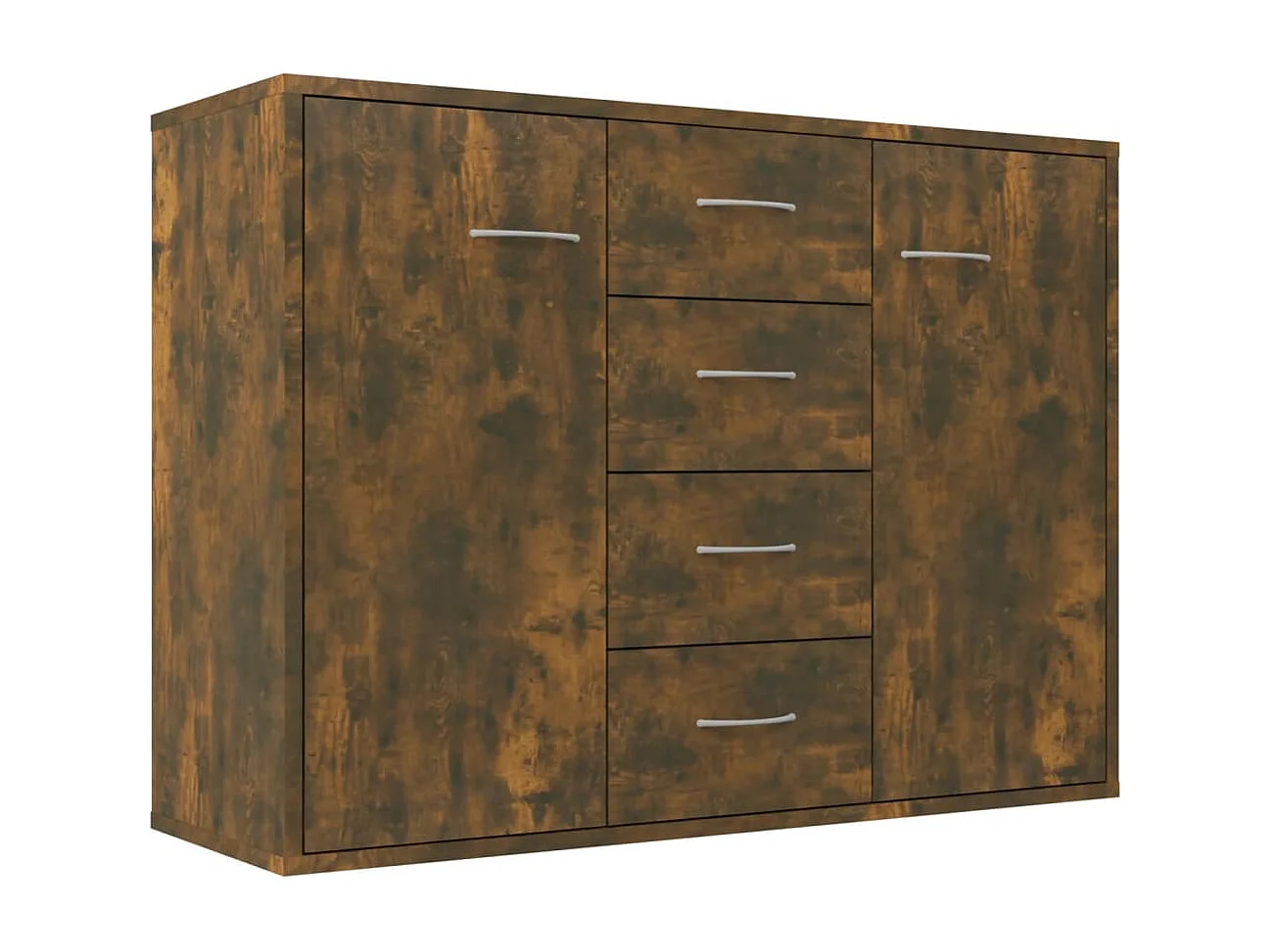 Sideboard Räuchereiche 88x30x65 cm Holzwerkstoff
