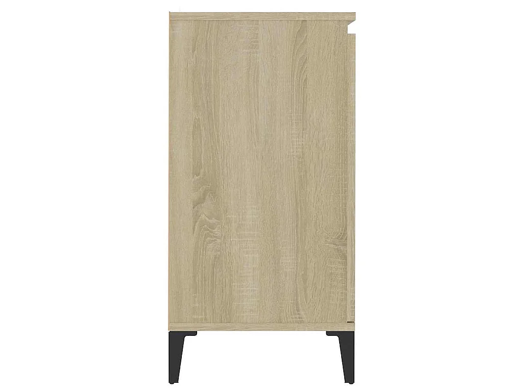 Buffet chêne sonoma 60x35x70 cm bois d'ingénierie