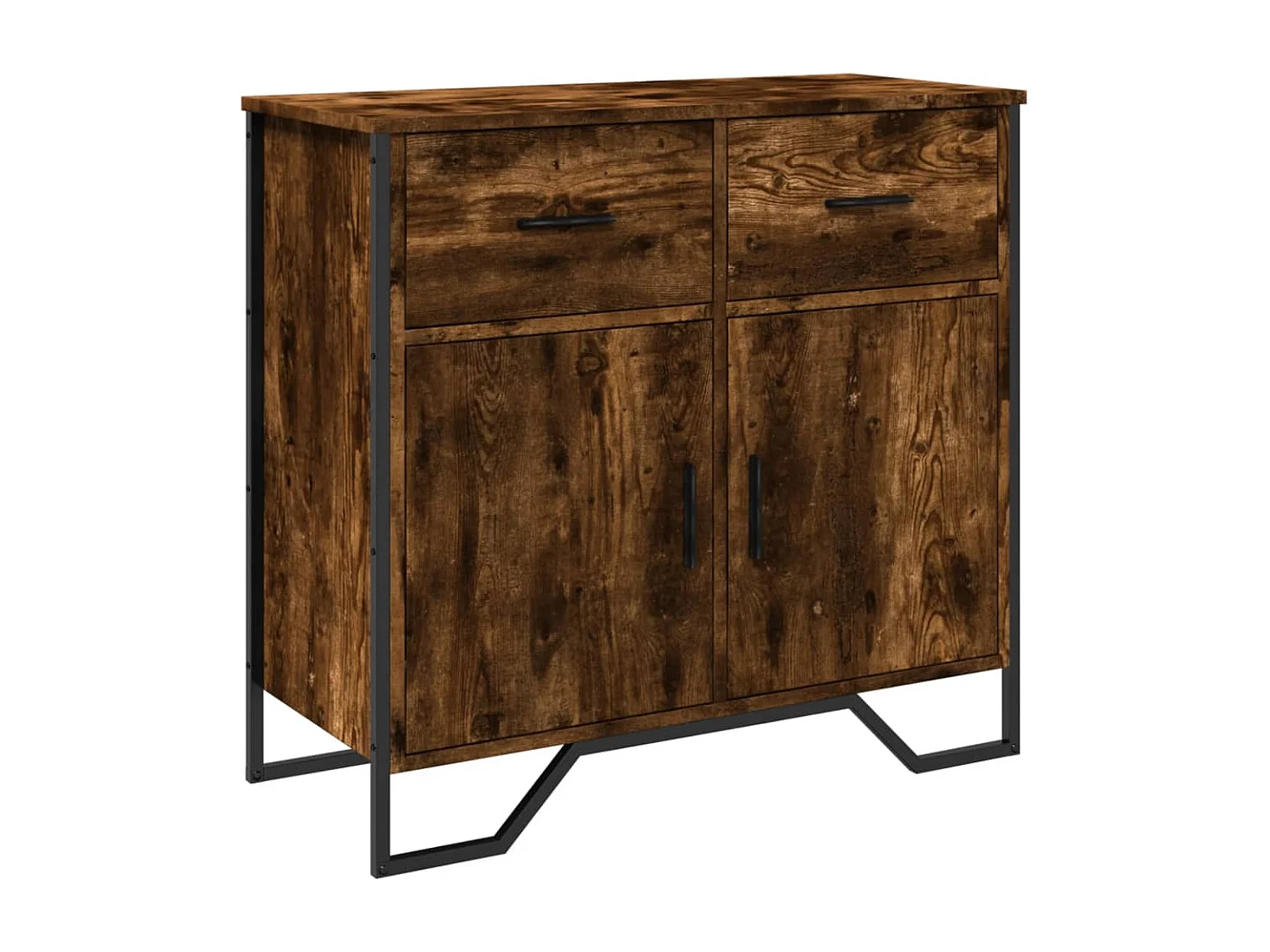 Sideboard Räuchereiche 79,5x35,5x74,5 cm Holzwerkstoff