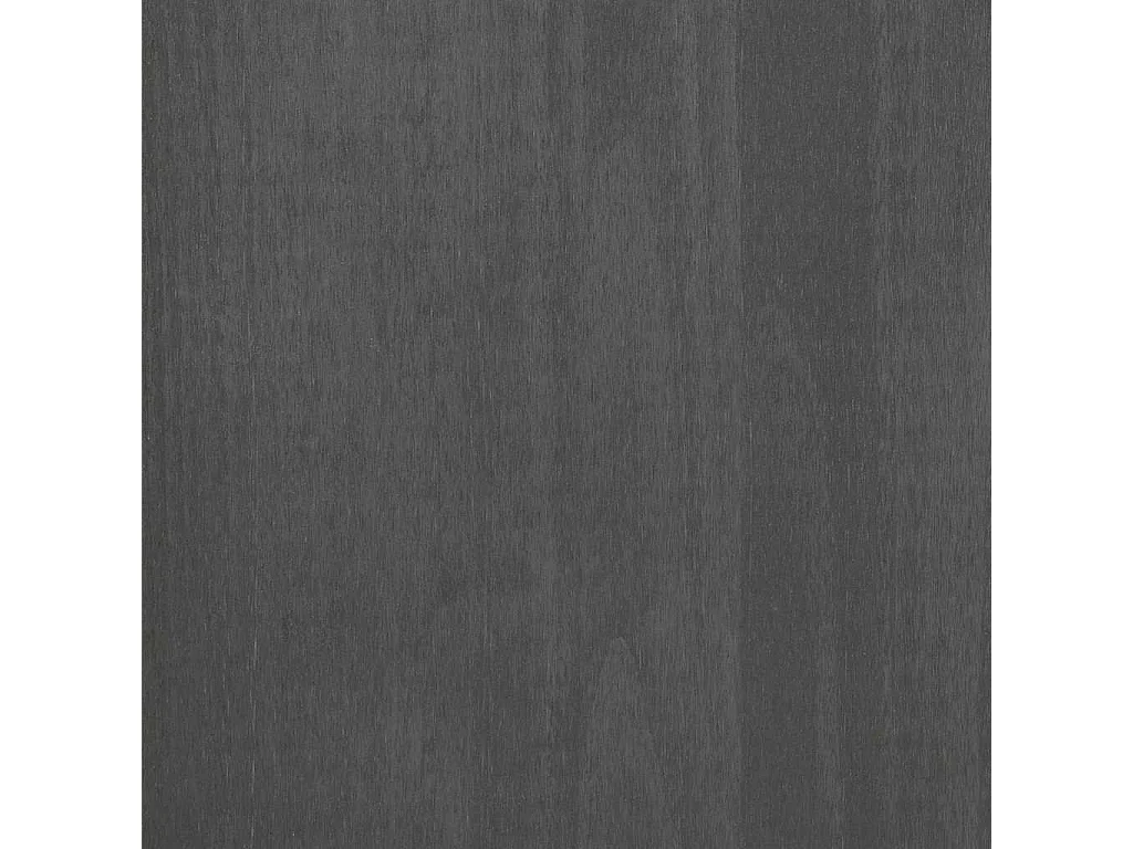 Opzetkast HAMAR 85x35x100 cm massief grenenhout donkergrijs