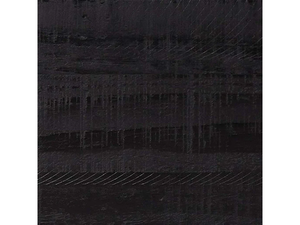 Buffet Noir 110x35x70 cm Bois de pin massif