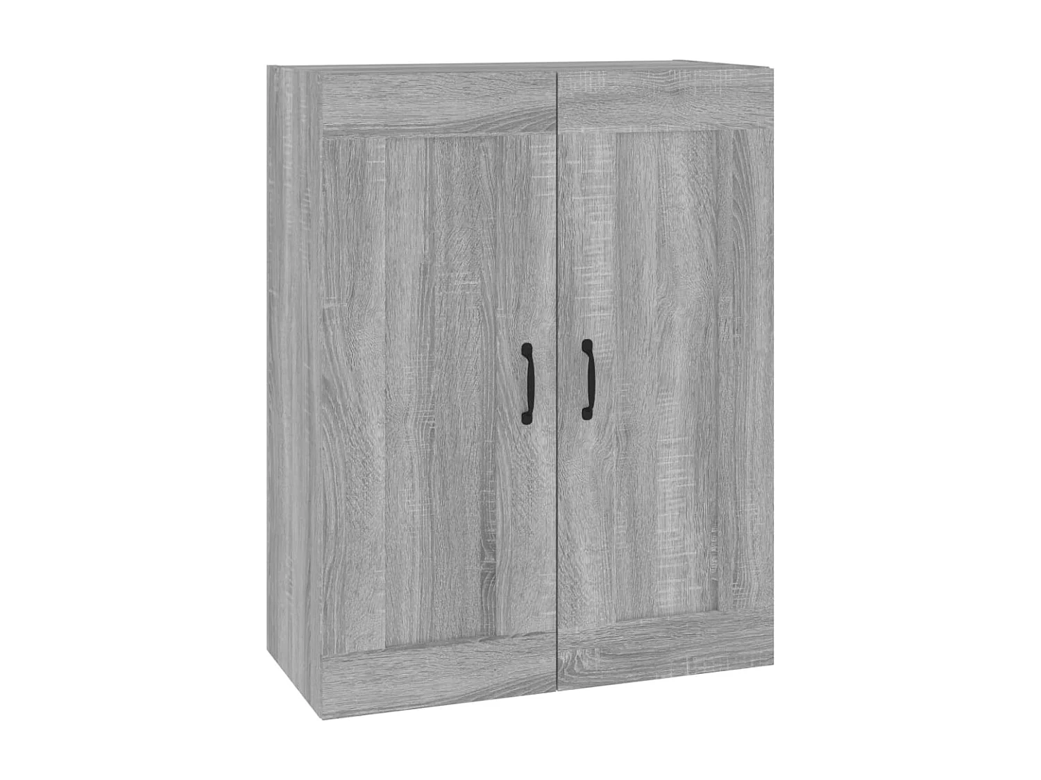Armadietto Pensile a Parete Grigio Sonoma 69,5x32,5x90 cm