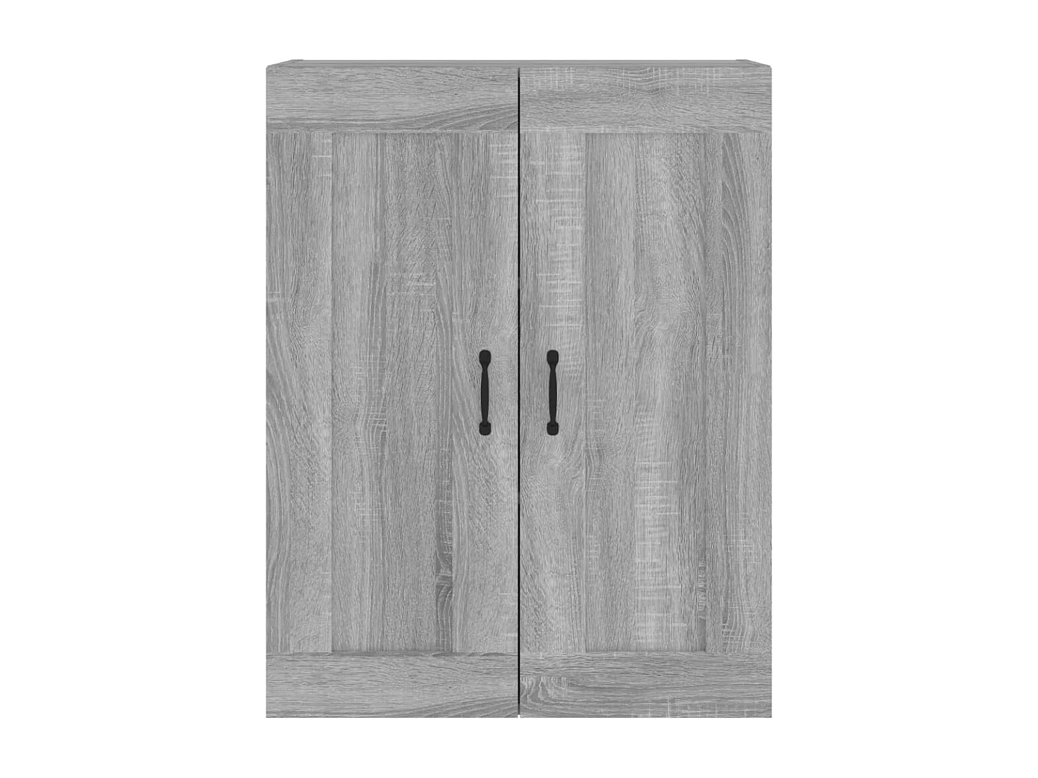 Armadietto Pensile a Parete Grigio Sonoma 69,5x32,5x90 cm