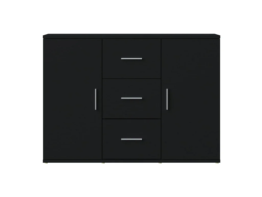 Aparador 91x29,5x65 cm derivados de madeira preto