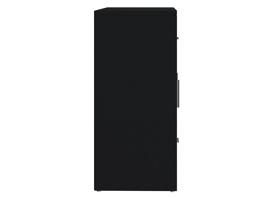Aparador 91x29,5x65 cm derivados de madeira preto