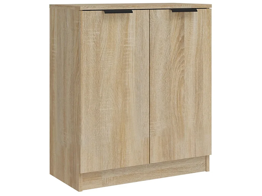 3-delige Dressoirs bewerkt hout sonoma eiken