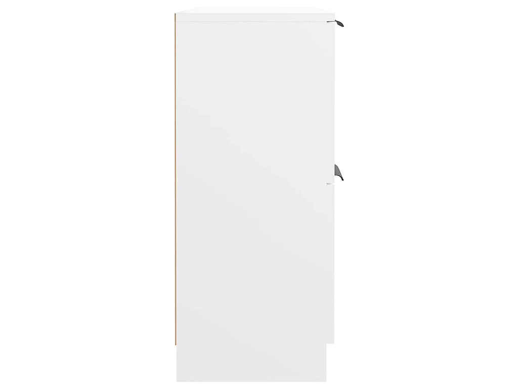 Buffet Blanc 60x30x70 cm Bois d'ingénierie