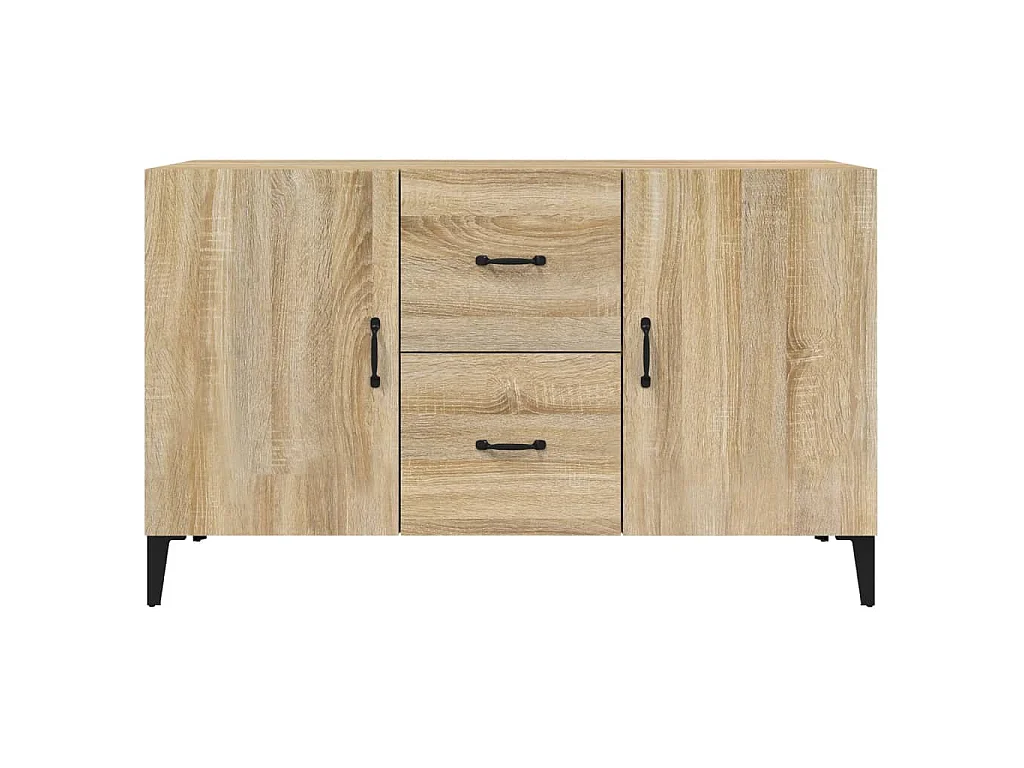 Buffet chêne sonoma 100x36x60 cm bois d'ingénierie