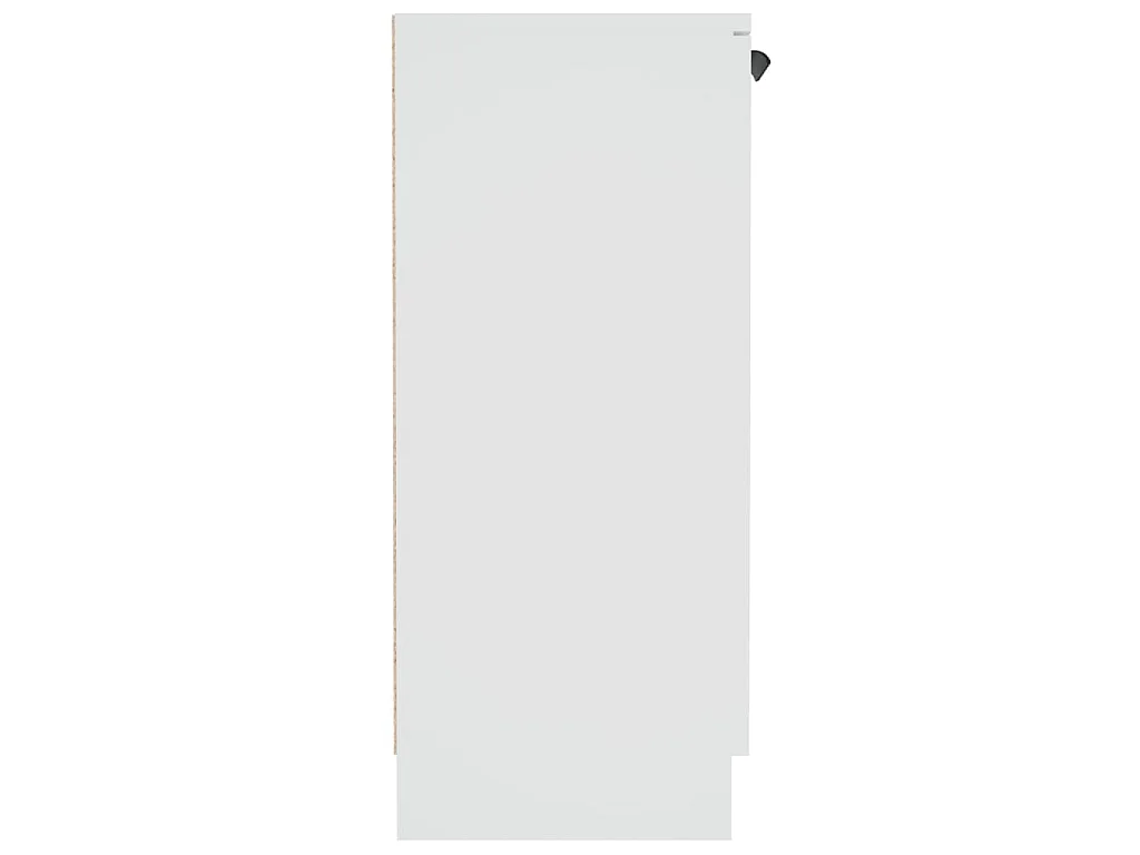 Buffet Blanc 60x30x70 cm Bois d'ingénierie