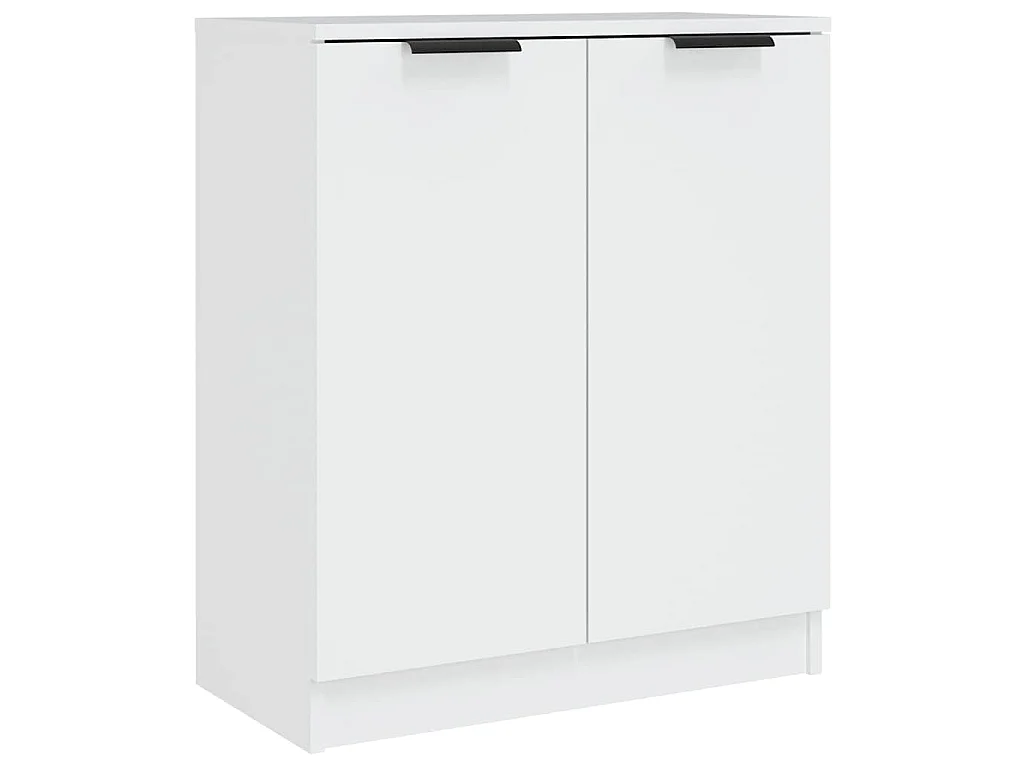 Buffet Blanc 60x30x70 cm Bois d'ingénierie