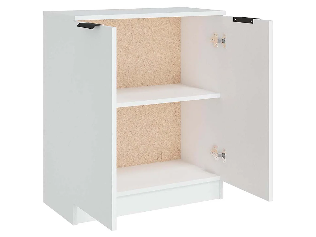Buffet Blanc 60x30x70 cm Bois d'ingénierie