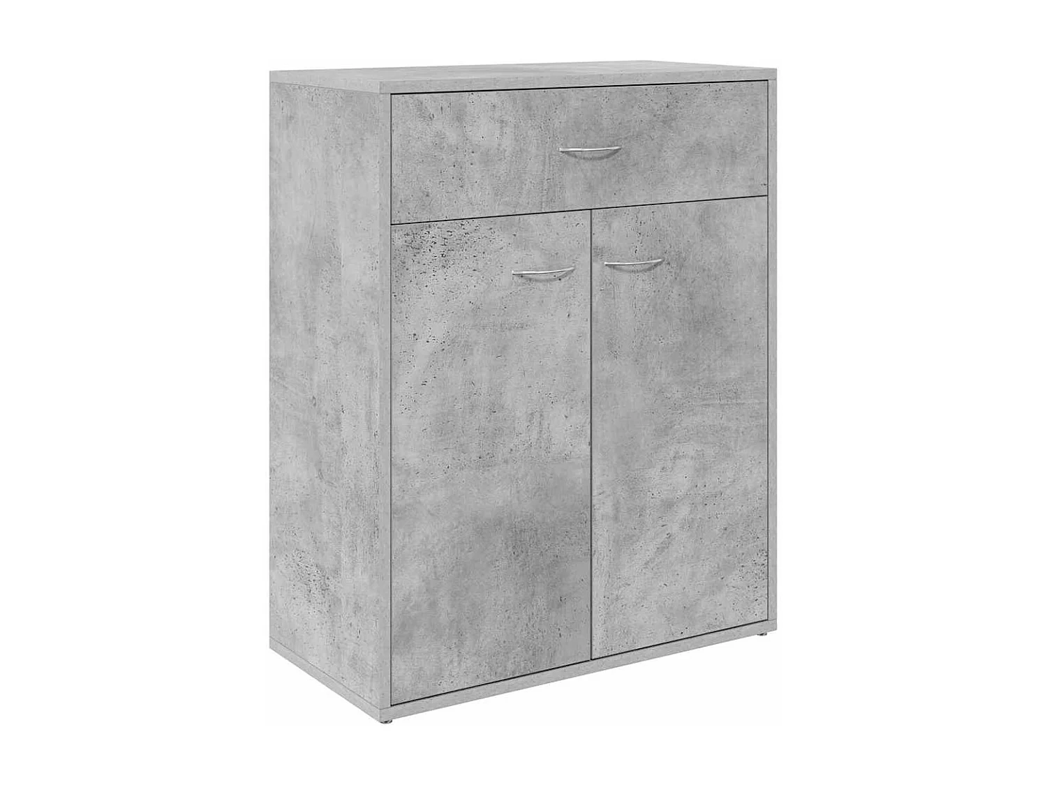 Buffet Gris béton 60x30x75 cm Bois d'ingénierie