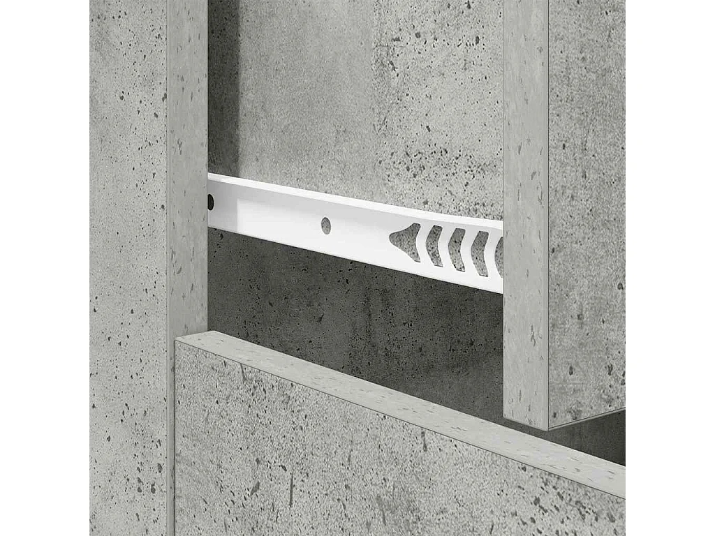 Buffet Gris béton 60x30x75 cm Bois d'ingénierie