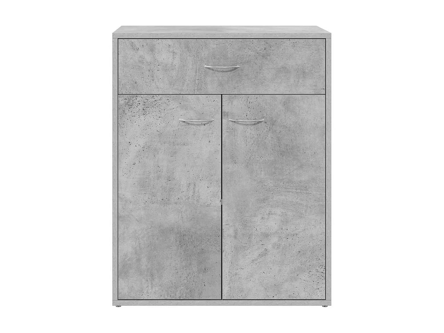 Buffet Gris béton 60x30x75 cm Bois d'ingénierie