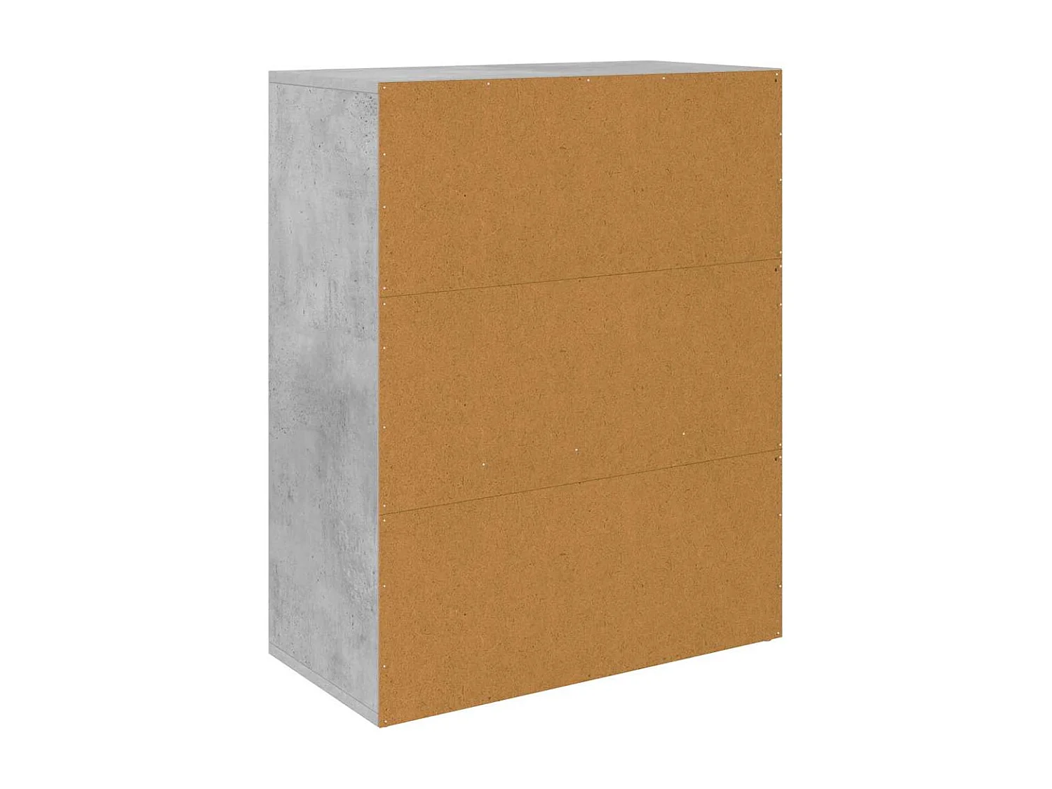 Buffet Gris béton 60x30x75 cm Bois d'ingénierie