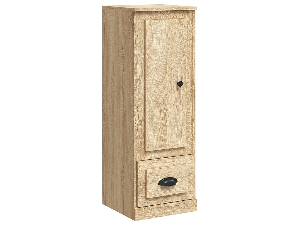 Buffet haut chêne sonoma 36x35,5x103,5 cm bois d'ingénierie