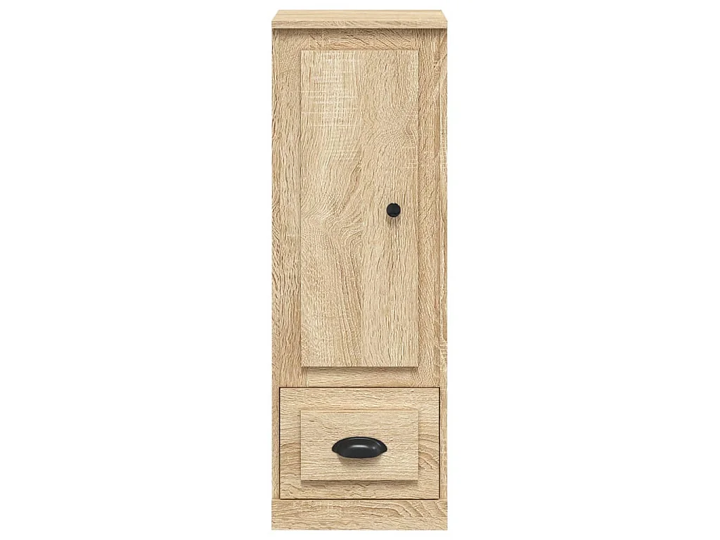 Buffet haut chêne sonoma 36x35,5x103,5 cm bois d'ingénierie