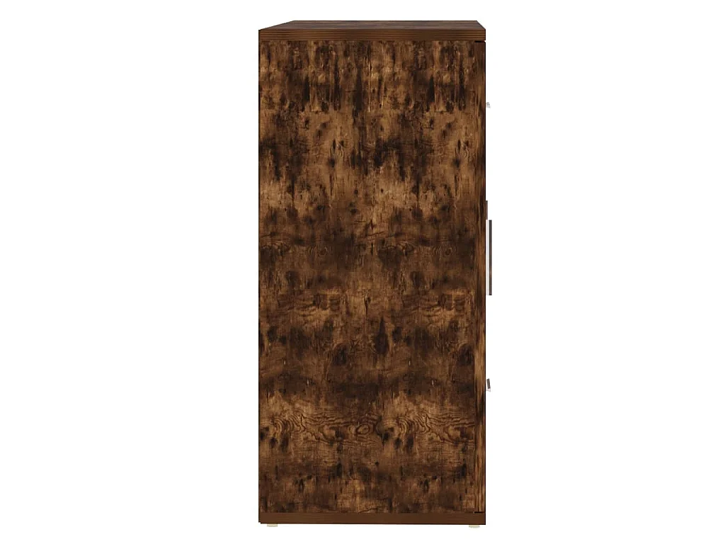 Dressoir 91x29,5x65 cm bewerkt hout gerookt eikenkleurig