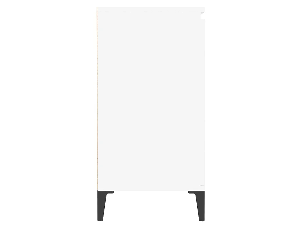 Buffet blanc 60x35x70 cm bois d'ingénierie