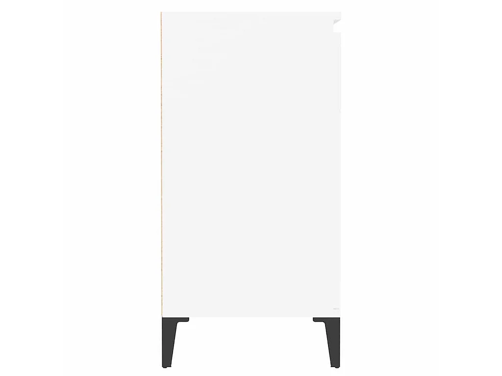 Buffet blanc 60x35x70 cm bois d'ingénierie