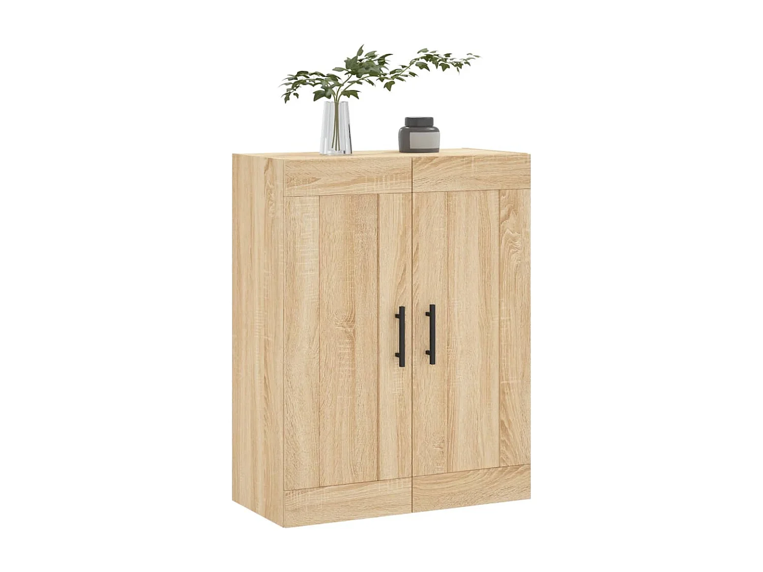 Armoire murale chêne sonoma 69,5x34x90 cm bois d'ingénierie