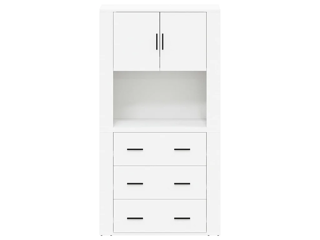 Highboard Weiß Holzwerkstoff