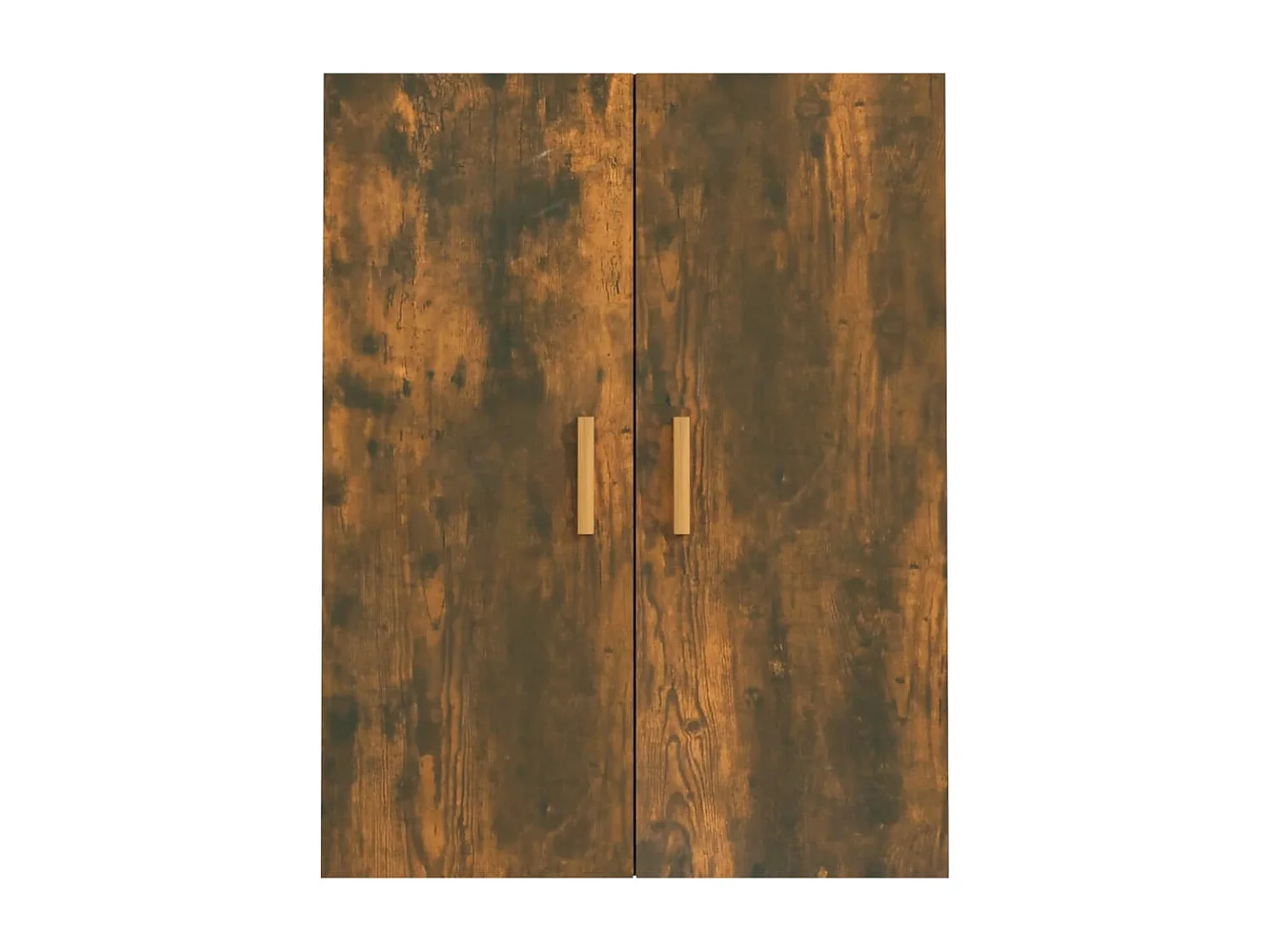 Armoire murale suspendue Chêne fumé 69,5x34x90 cm