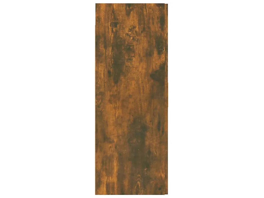 Armoire murale suspendue Chêne fumé 69,5x34x90 cm
