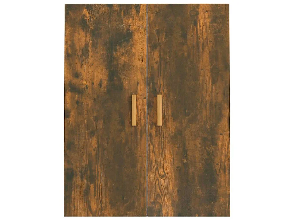 Armario colgante de pared roble ahumado 69,5x34x90 cm