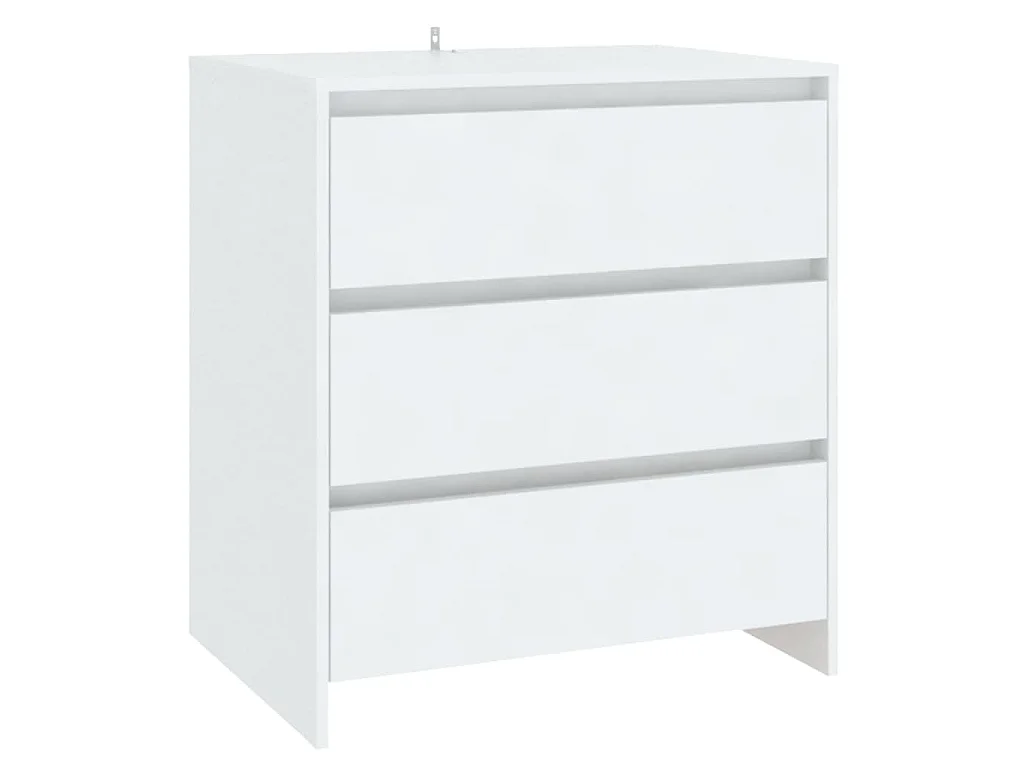 Buffet Blanc 70x41x75 cm Bois d'ingénierie