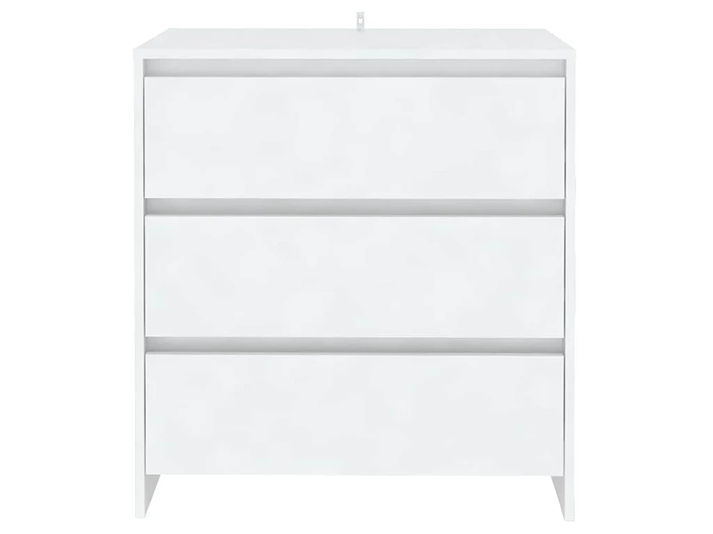 Buffet Blanc 70x41x75 cm Bois d'ingénierie