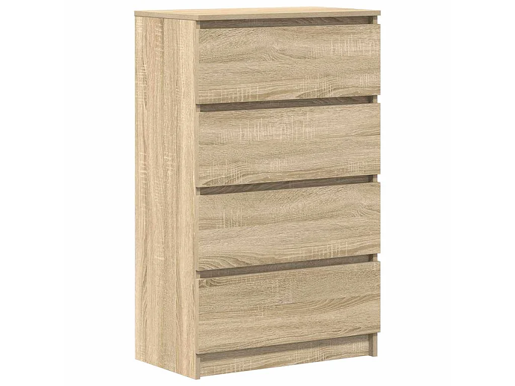 Sideboard Sonoma-Eiche 60x35x98,5 cm Holzwerkstoff