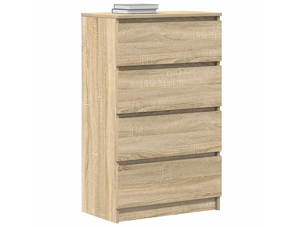 Sideboard Sonoma-Eiche 60x35x98,5 cm Holzwerkstoff