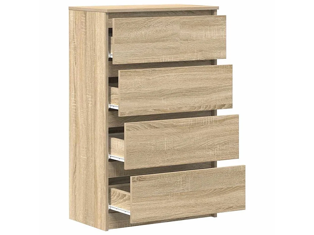 Sideboard Sonoma-Eiche 60x35x98,5 cm Holzwerkstoff