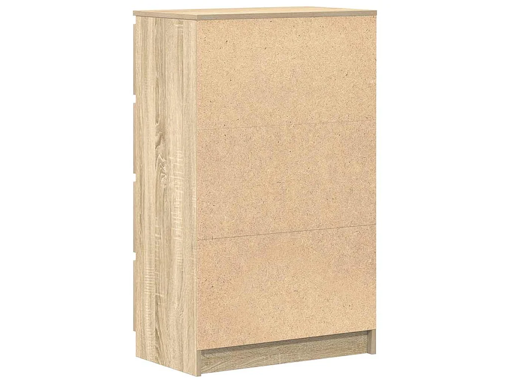 Sideboard Sonoma-Eiche 60x35x98,5 cm Holzwerkstoff
